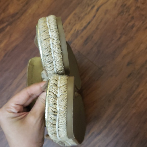 Prada Brown Suede Women's Loafers Mule Espadrille Size 39.5 - Picture 6 of 9